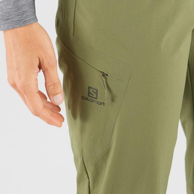 Olive Salomon WAYFARER Women's Pants | AE-069EFJM