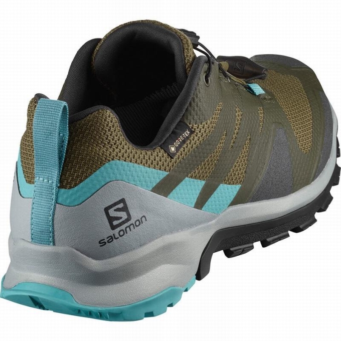 Olive Salomon XA ROGG GTX W Women's Trail Running Shoes | AE-430EPCF