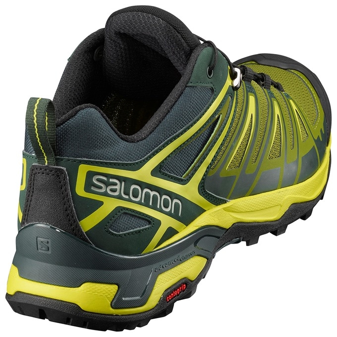 Orange / Black Salomon X ULTRA 3 Men's Hiking Shoes | AE-501UOKV