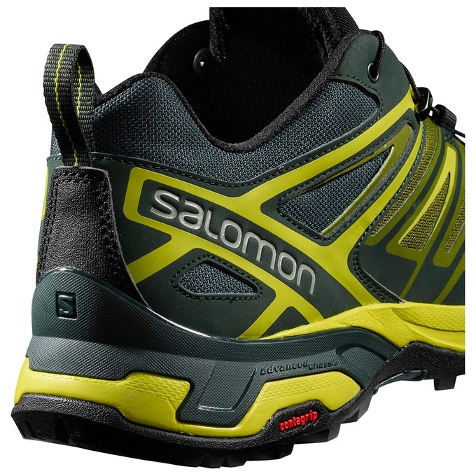 Orange / Black Salomon X ULTRA 3 Men's Hiking Shoes | AE-501UOKV