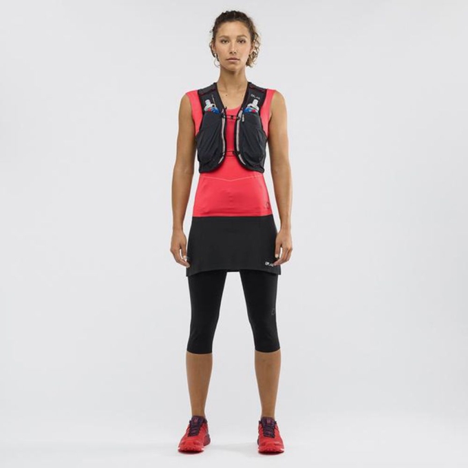 Orangered Salomon S/LAB NSO SL Women's Tank | AE-917TASO