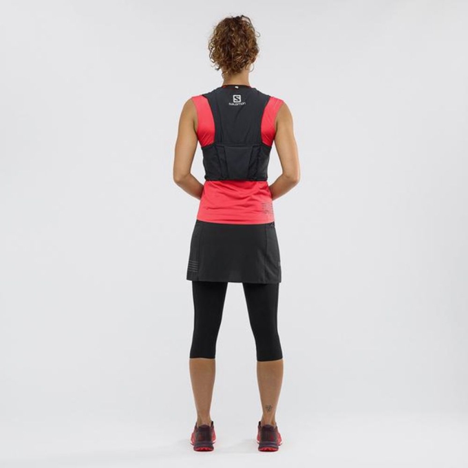 Orangered Salomon S/LAB NSO SL Women's Tank | AE-917TASO