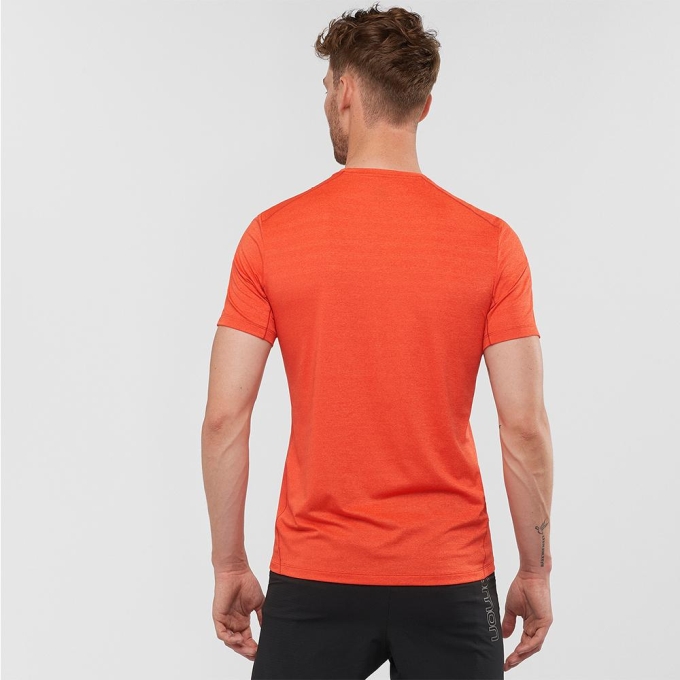 Orangered Salomon XA M Men's T Shirts | AE-941YHPZ