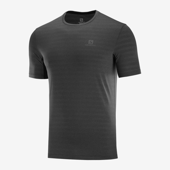 Orangered Salomon XA Men's T Shirts | AE-139MZGE