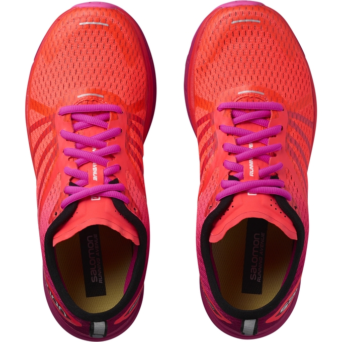 Pink Salomon SONIC RA PRO W Women's Running Shoes | AE-780IRXV