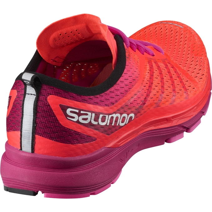 Pink Salomon SONIC RA PRO W Women's Running Shoes | AE-780IRXV