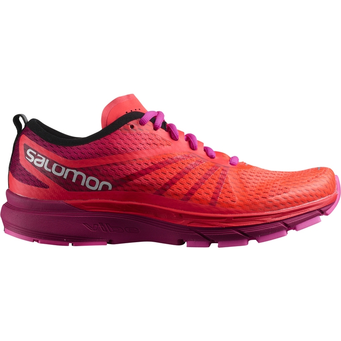 Pink Salomon SONIC RA PRO W Women's Running Shoes | AE-780IRXV