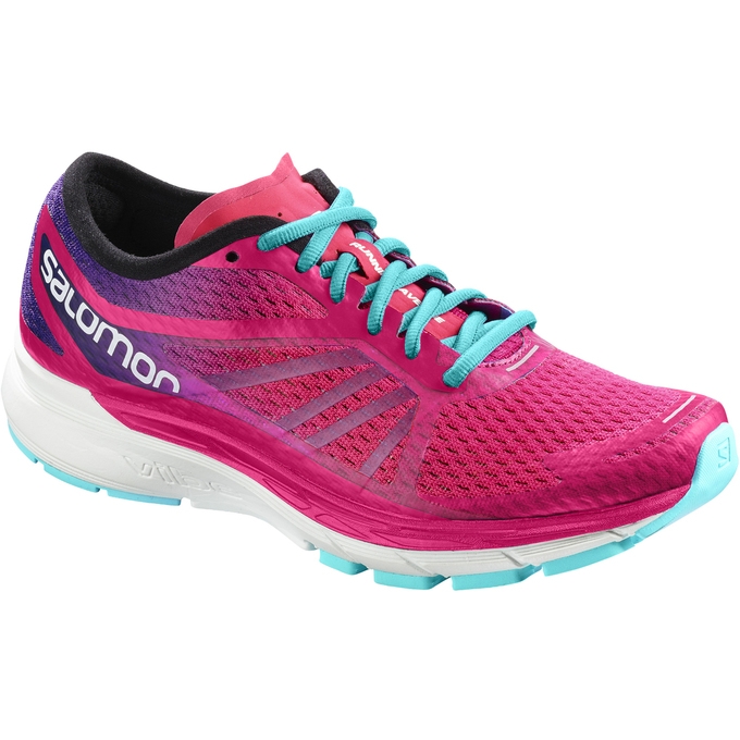 Pink Salomon SONIC RA PRO W Women\'s Running Shoes | AE-780IRXV