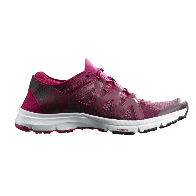 Purple / Dark Purple Salomon CROSSAMPHIBIAN SWIFT W Women's Water Shoes | AE-907ICHE