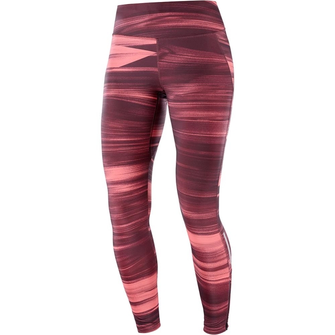 Purple Salomon AGILE LONG W Women's Tights | AE-569OHGT