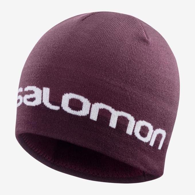 Purple Salomon GRAPHIC Men's Hats | AE-498WKLB