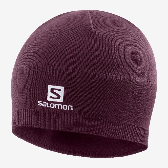 Purple Salomon RS WARM Men\'s Hats | AE-490XSLZ