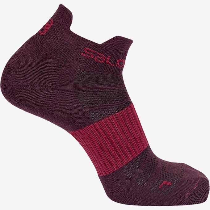 Purple Salomon SENSE 2-PACK Men's Socks | AE-305ZJPQ