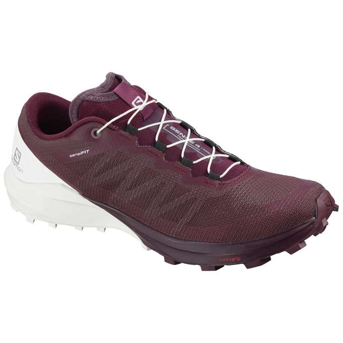 Purple Salomon SENSE PRO 4 W Women's Road Running Shoes | AE-149KMPG