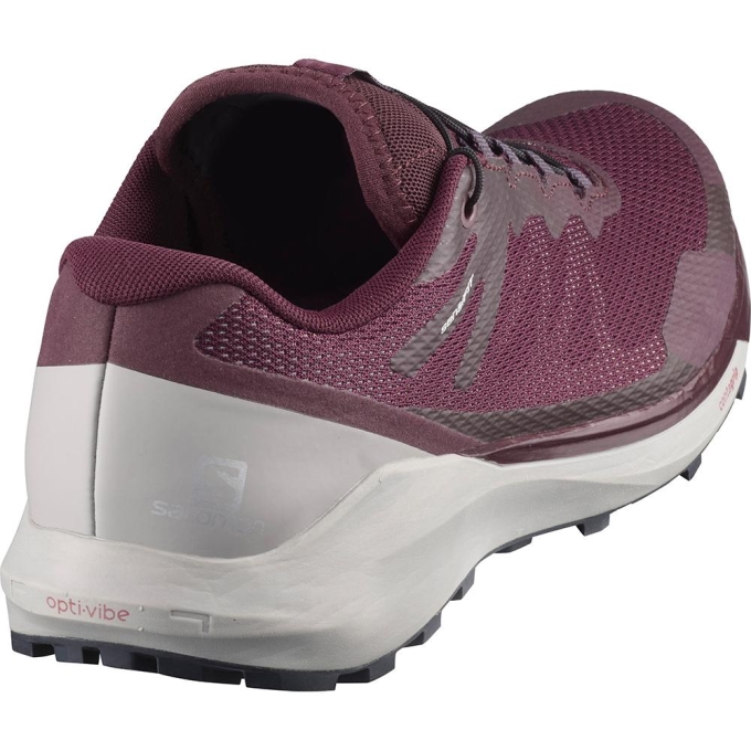 Purple Salomon SENSE RIDE 3 W Women's Road Running Shoes | AE-154ABLX