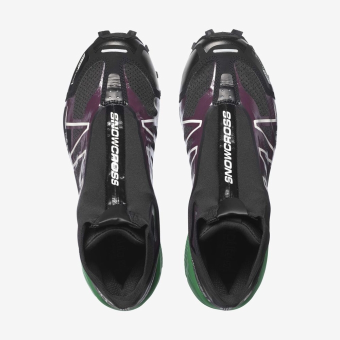 Purple Salomon SNOWCROSS ADVANCED Men's Sneakers | AE-271PBJX