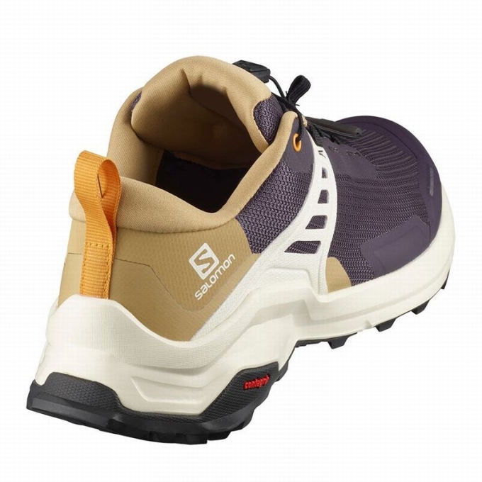 Purple Salomon X RAISE Women's Hiking Shoes | AE-528PSFJ