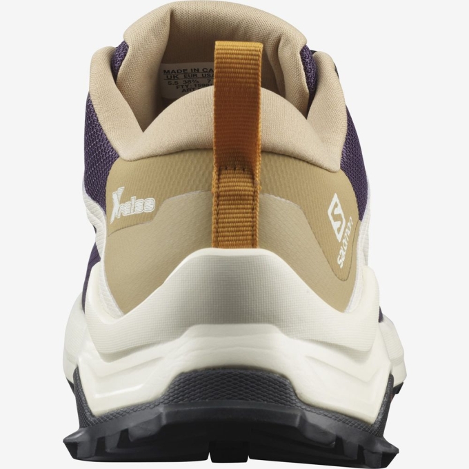 Purple Salomon X RAISE Women's Hiking Shoes | AE-792QUKH