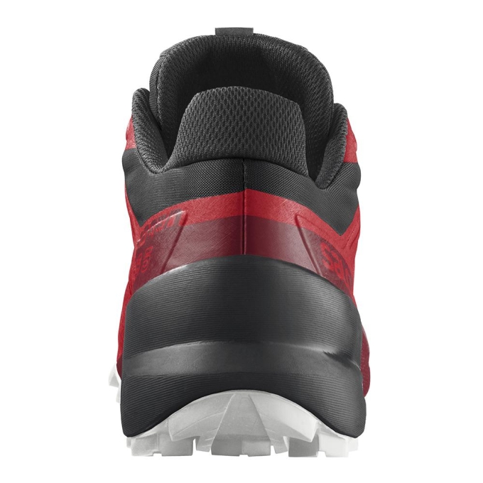 Red / Black Salomon SPEEDCROSS 5 Men's Trail Running Shoes | AE-209HQUI