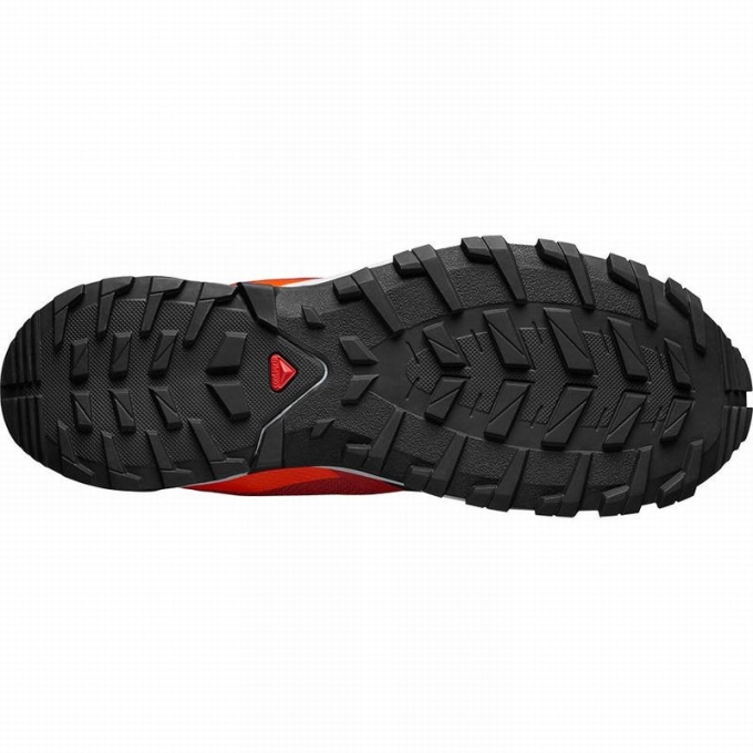 Red / Black Salomon XA COLLIDER Men's Hiking Shoes | AE-621HSEF