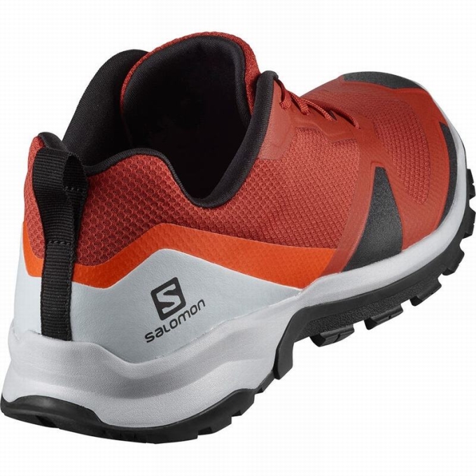 Red / Black Salomon XA COLLIDER Men's Hiking Shoes | AE-621HSEF