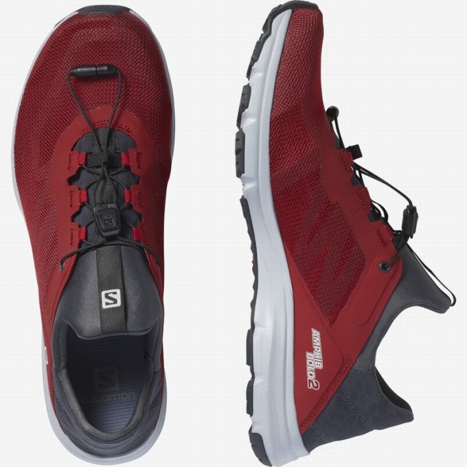 Red / Blue Salomon AMPHIB BOLD 2 Men's Water Shoes | AE-027MJAQ