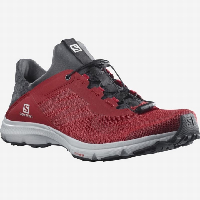 Red / Blue Salomon AMPHIB BOLD 2 Men's Water Shoes | AE-027MJAQ