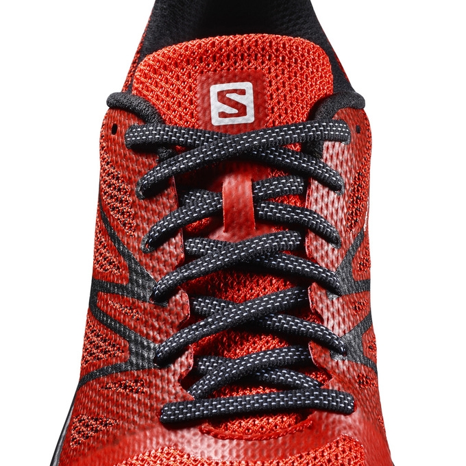 Red / Orange Salomon SENSE ESE Men's Trail Running Shoes | AE-423TPYX