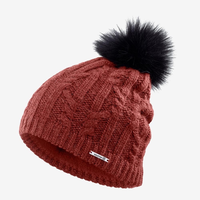 Red Salomon IVY Men's Hats | AE-451WNGI