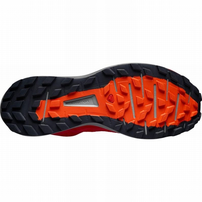 Red Salomon SENSE RIDE 3 Men's Running Shoes | AE-230UQEI