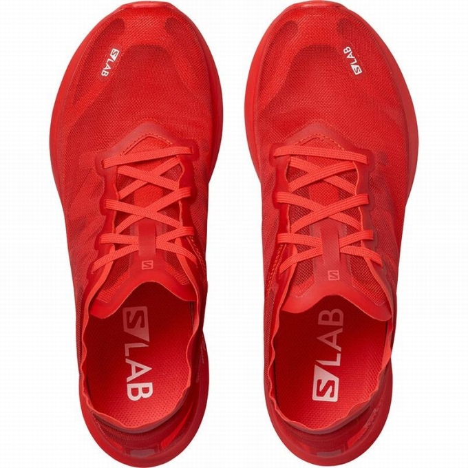 Red Salomon S/LAB PHANTASM Women's Road Running Shoes | AE-340BANI