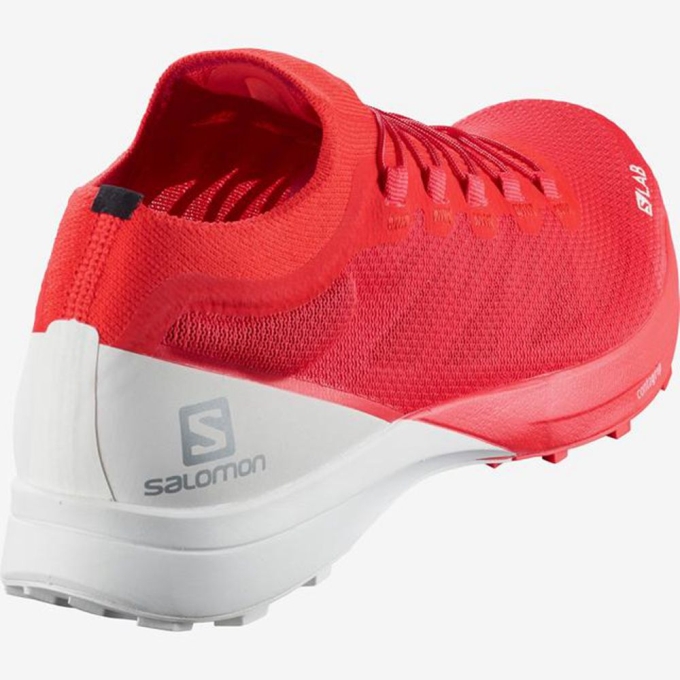 Red Salomon S/LAB SENSE 8 Women's Trail Running Shoes | AE-675QHMR