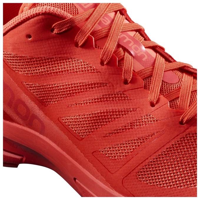 Red Salomon S-LAB SONIC 2 Men's Running Shoes | AE-718CPLG