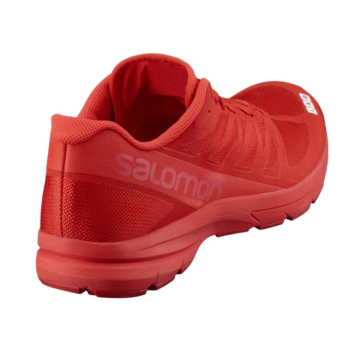 Red Salomon S-LAB SONIC 2 Women's Running Shoes | AE-632SCZN