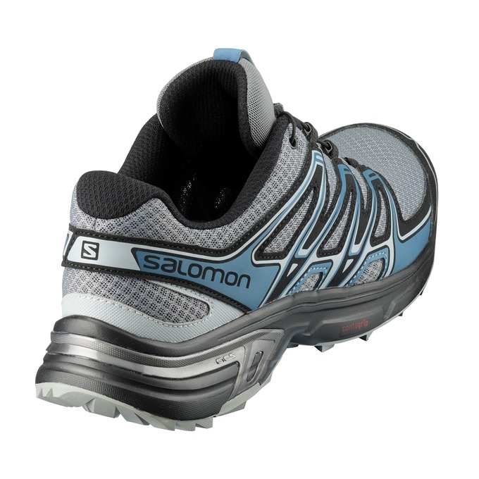 Silver / Black Salomon WINGS FLYTE 2 Men's Trail Running Shoes | AE-678TDBJ