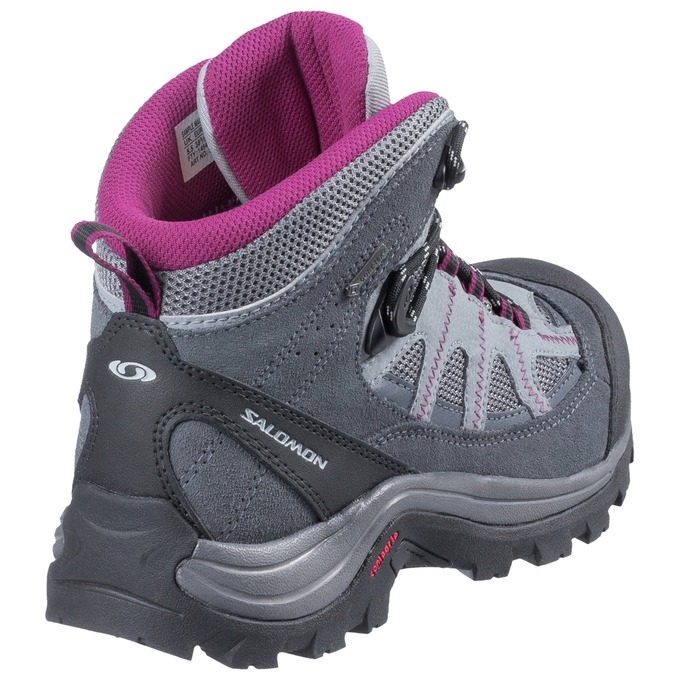 Silver / Purple Salomon AUTHENTIC LTR GTX W Women's Hiking Boots | AE-209QXVF