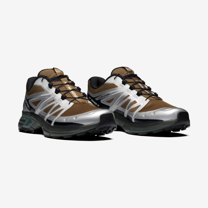 Silver Salomon XT-WINGS 2 Men's Sneakers | AE-174GTQN