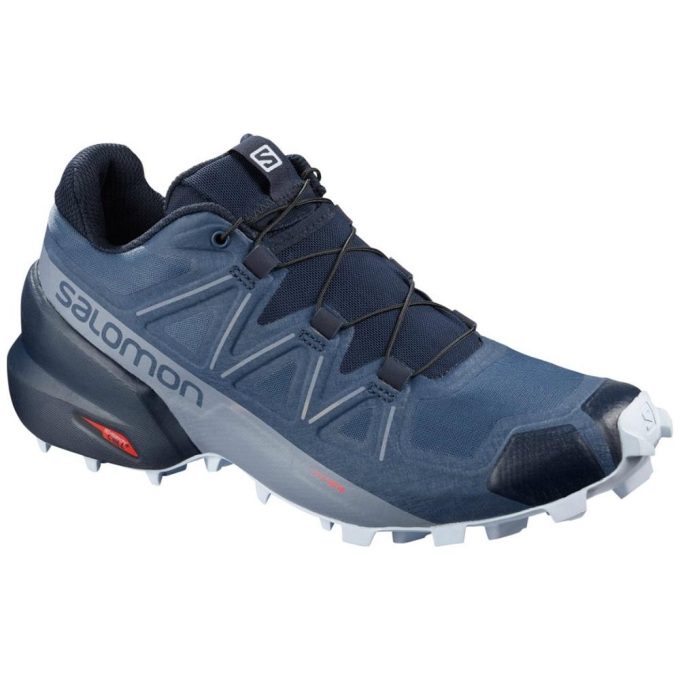 Steelblue Salomon SPEEDCROSS 5 W Women's Trail Running Shoes | AE-925YJON