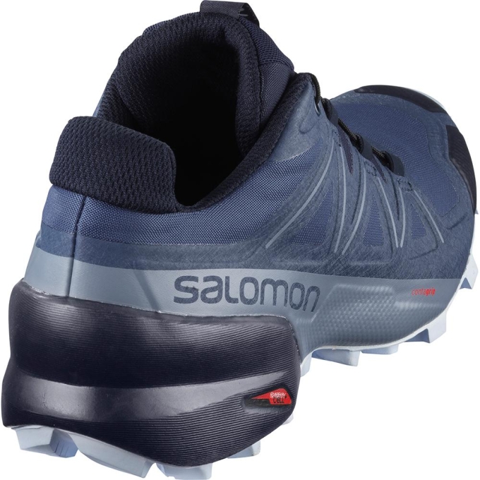 Steelblue Salomon SPEEDCROSS 5 W Women's Trail Running Shoes | AE-925YJON