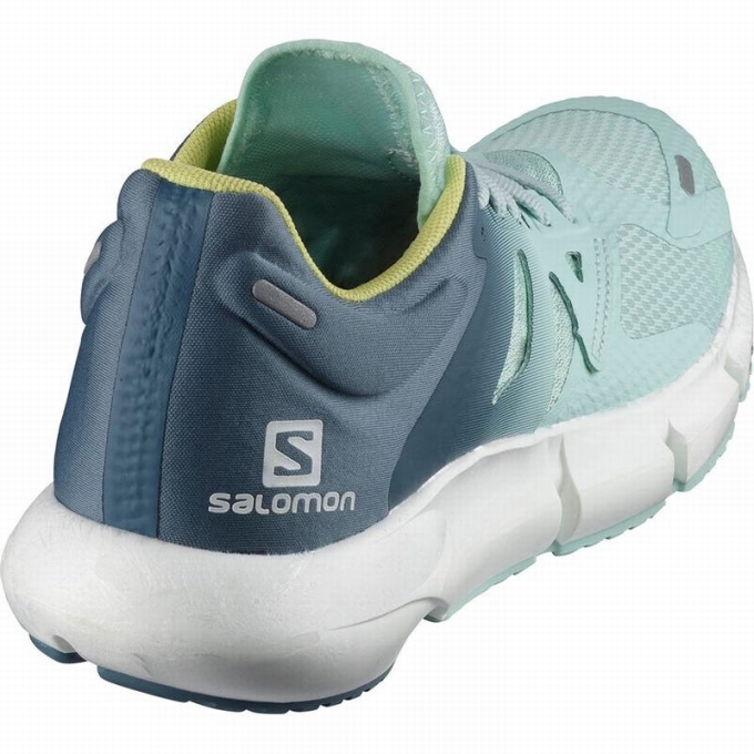 Turquoise Blue Salomon PREDICT 2 Women's Running Shoes | AE-582VLDJ