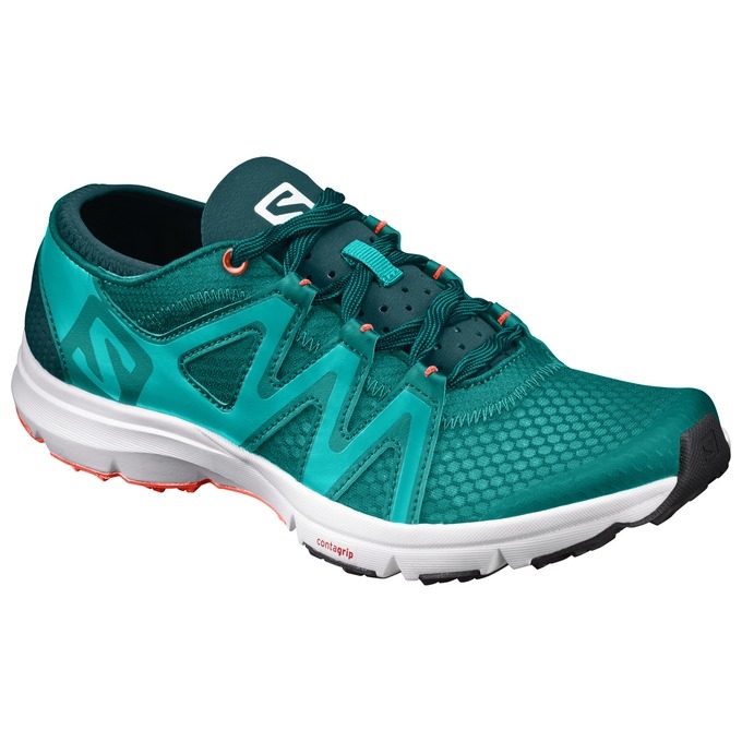 Turquoise Salomon CROSSAMPHIBIAN SWIFT W Women\'s Water Shoes | AE-572OQGI