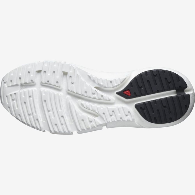 White / Black Salomon PREDICT 2 Men's Road Running Shoes | AE-425QLCW