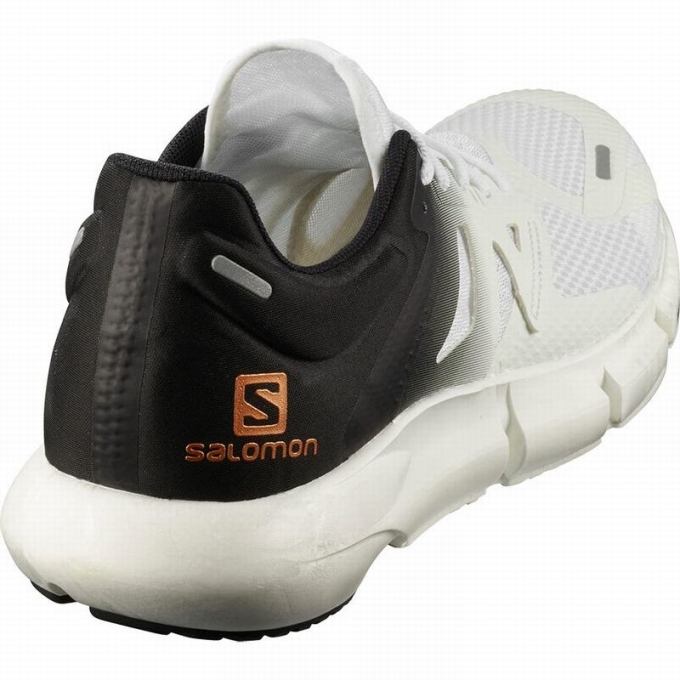 White / Black Salomon PREDICT 2 Men's Running Shoes | AE-065NKTW