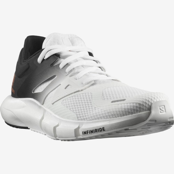 White / Black Salomon PREDICT 2 Men's Running Shoes | AE-302YEMP