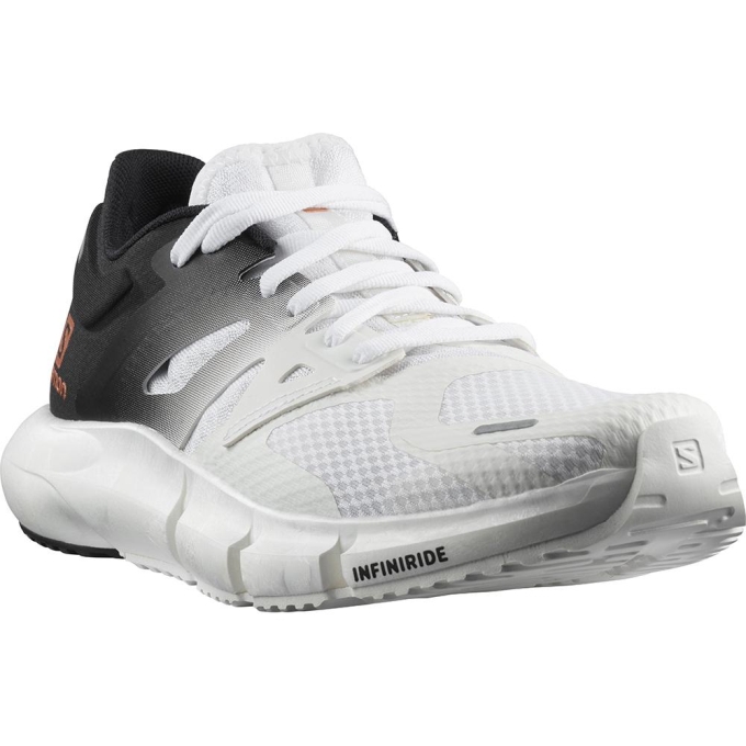 White / Black Salomon PREDICT 2 W Women's Road Running Shoes | AE-532LCOW