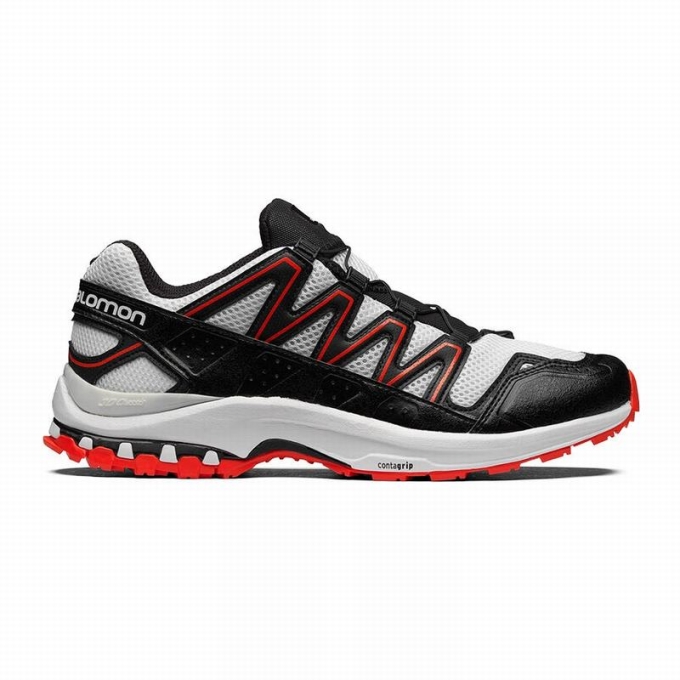 White / Black Salomon XA-COMP Men\'s Trail Running Shoes | AE-378TBFI