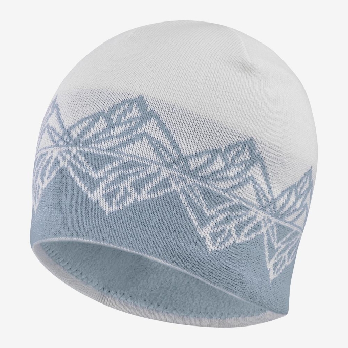 White Salomon GRAPHIC Men\'s Hats | AE-183EVBN