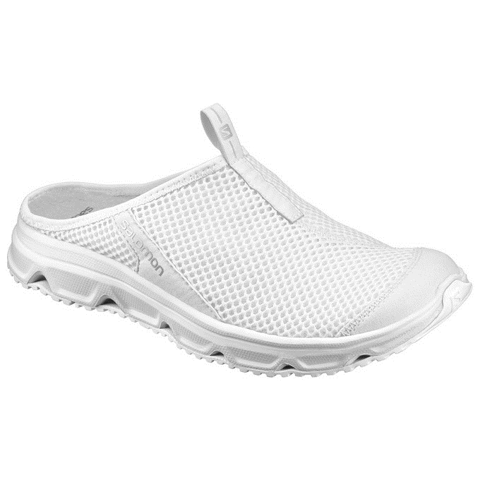 White Salomon RX SLIDE 3.0 Men\'s Sandals | AE-805VZWQ