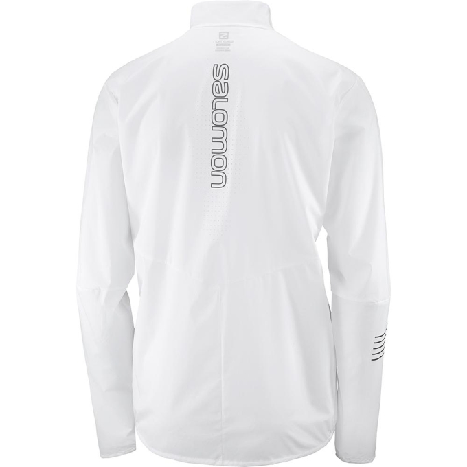 White Salomon SENSE W Women's Jackets | AE-829CHQR