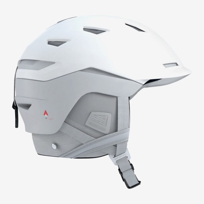 White Salomon SIGHT MIPS Women's Helmets | AE-681YJXD